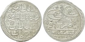 OTTOMAN EMPIRE. Ahmed III (AH 1115-1143 / AD 1703-1730). Kurush. Qustantiniya (Constantinople). Dated AH 1115 (AD 1703/4).