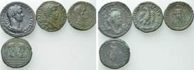4 Roman Provincial Coins.