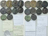 10 Roman Provincial Coins of the Bosporan Kingdom (some tooled and smoothed).