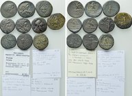 10 Greek Coins of Pontos and Paphlagonia.