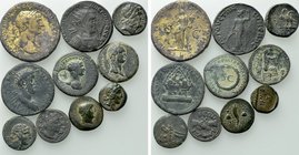 10 Greek and Roman Coins.