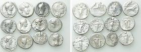 12 Denarii and Antoniniani; Scipio, Sabina etc.