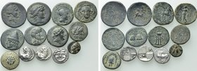 13 Greek Coins; Chersonesos, Prusias etc.