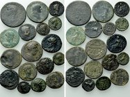 17 Roman Provincial Coins.