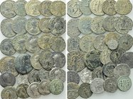 Circa 31 Roman Coins; Augustus, Macrinus etc.