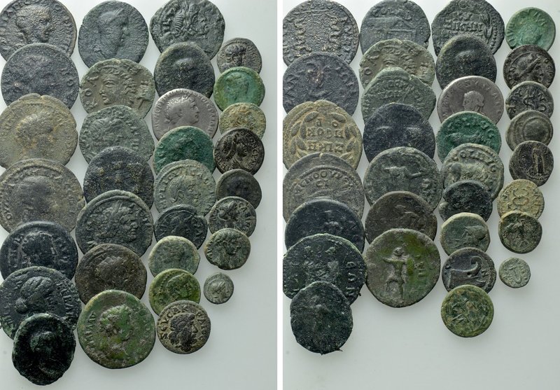 31 Roman Provincial Coins. 

Obv: .
Rev: .

. 

Condition: See picture.
...
