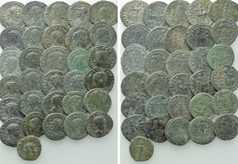 31 Antoniniani and Folles. 

Obv: .
Rev: .

. 

Condition: See picture.
...