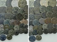 33 Coins; Roman, Byzantine and Modern.