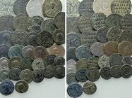 33 Coins; Roman, Byzantine and Modern.