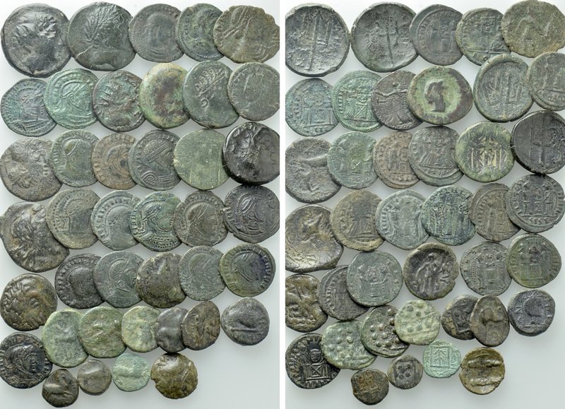 40 Imitative Coins; Celtic to Migration Period. 

Obv: .
Rev: .

. 

Cond...