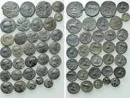 34 Greek Coins; Ephesos, Lysimachos etc.