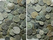 Circa 100 Coins; Greek, Byzantine, Islamic, Medieval ect..
