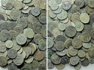 Circa 140 Roman Coins.