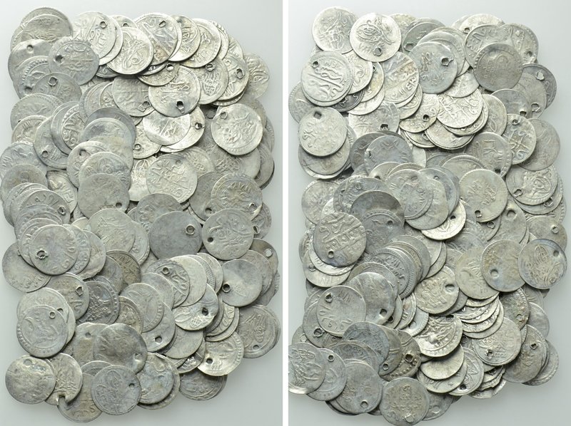 Circa 200 Ottoman Coins.

Obv: .
Rev: .

.

Condition: See picture.

We...