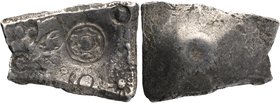 Ancient India
Punch-Marked Coins
Silver Shana
Archaic Punch Marked Silver Five Shana Coin of Shakya Janapada.
Punch Marked Coin, Archaic Series, S...