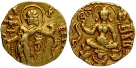 Ancient India
Gupta Dynasty
Gold Dinara
Gold Dinar Coin of Kumaragupta I of Gupta Dynasty of Archer type.
Gupta Dynasty, Kumaragupta I (Mahendradi...