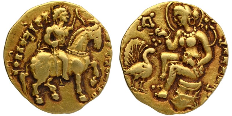 Ancient India
Gupta Dynasty
Gold Dinara
Gold Dinar Coin of Kumaragupta I of G...