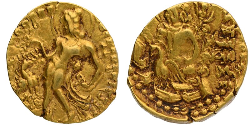 Ancient India
Gupta Dynasty
Gold Dinara
Gold Dinar Coin of Kumaragupta I of G...
