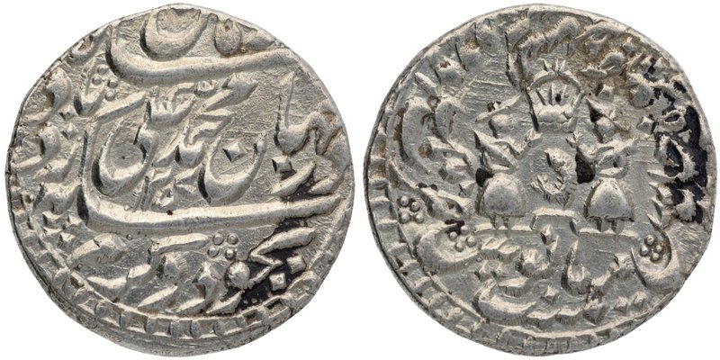 Indian Princely States
Awadh State
Rupee 01
Silver One Rupee Coin of Muhammad...