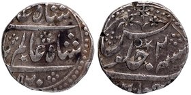 Presidencies of India
Madras Presidency
Rupee 01
Silver One Rupee Coin of Chinapattan Mint of Madras Presidency.
Madras Presidency, Chinapattan Mi...