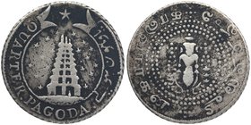 Presidencies of India
Madras Presidency
Silver 1/4 Pagoda
First Issue Silver Quarter Pagoda Coin of Madras Presidency.
Madras Presidency, Silver 1...