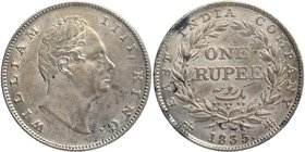 British India
Rupee 1
Rupee 01
Silver One Rupee Coin of King William IIII of Calcutta Mint of 1835.
1835, King William IIII, Silver Rupee, Calcutt...