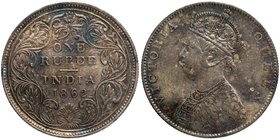 British India
Rupee 1
Rupee 01
Silver One Rupee Coin of Victoria Queen of Bombay Mint of 1862.
1862, Victoria Queen, Silver Rupee, Bombay Mint, th...