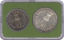 UNC Set
Set of 2 Coins
UNC Set of Happy Child Nation's Pride of Bombay Mint of 1979.
Republic India, 1979, UNC Set, Happy Child Nation's Pride, Set...