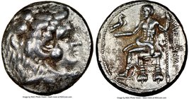 MACEDONIAN KINGDOM. Alexander III the Great (336-323 BC). AR tetradrachm (25mm, 5h). NGC VF. Early posthumous issue of Tyre, dated Regnal Year 29 of A...