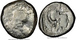 CYPRUS. Lapethus. Sidqmelek (ca. 435 BC). AR stater (21mm, 10.94 gm, 10h). NGC Fine 2/5 - 4/5. 'King of Lapethos' (Phoenician, to left, not visible), ...