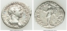 ANCIENT LOTS. Roman Imperial. Ca. AD 98-138. Lot of two (2) AR denarii. About VF. Includes: Trajan (AD 98-117), Felicitas // Hadrian (AD 117-138), Vic...
