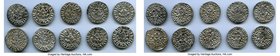 Cilician Armenia. Levon I 10-Piece Lot of Uncertified Trams ND (1198-1219) XF, 22mm. 2.92gm average weight. All grade XF or better. Sold as is, no ret...