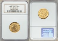 Victoria gold Sovereign 1866-SYDNEY AU58 NGC, Sydney mint, KM4. AGW 0.2353 oz. 

HID09801242017