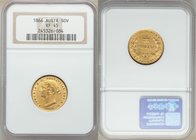 Victoria gold Sovereign 1866-SYDNEY XF45 NGC, Sydney mint, KM4.

HID09801242017