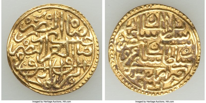 Ottoman Empire. Suleyman I (AH 926-974 / AD 1520-1566) gold Sultani AH 926 (AD 1...