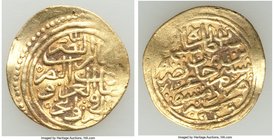 Ottoman Empire. Suleyman I (AH 926-974 / AD 1520-1566) gold Sultani AH 926 (AD 1520/1) VF, Damascus mint (in Syria), A-1317. 19.6mm. 3.50gm. 

HID0980...