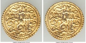 Ottoman Empire. Suleyman I (AH 926-974 / AD 1520-1566) gold Sultani AH 926 (AD 1520/1) VF, Sidrekipsi mint (in Greece), A-1317. 19.1mm. 3.58gm. 

HID0...