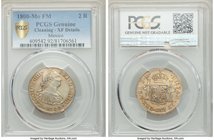 Charles IV 2 Reales 1800 Mo-FM XF Details (Cleaning) PCGS, Mexico City mint, KM91. Light golden toning.

HID09801242017