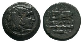 Kings of Macedon. Alexander III "the Great" 336-323 BC. AE bronze


Condition: Very Fine

Weight: 5.90 gr
Diameter: 18 mm