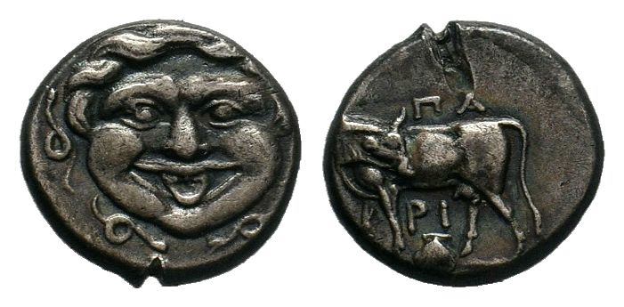 MYSIA, Parion. 4th century BC. AR Hemidrachm


Condition: Very Fine

Weight: 2.2...