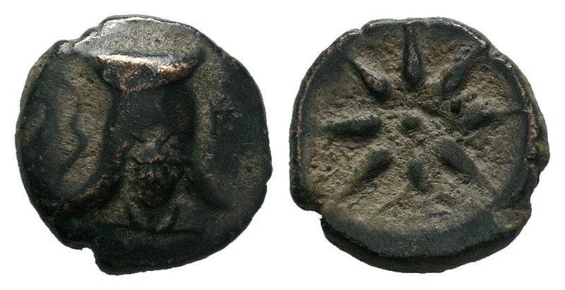 Pontos, Uncertain mint (Amisos?) Æ31. Time of Mithradates VI, circa 130-100 BC.
...