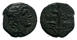 Pontos. Amisos. Time of Mithradates VI Eupator circa 85-65 BC. Bronze 


Condition: Very Fine

Weight: 2.50 gr
Diameter: 15 mm