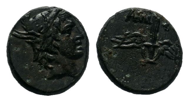 Pontos. Amisos. Time of Mithradates VI Eupator circa 85-65 BC. Bronze 


Conditi...