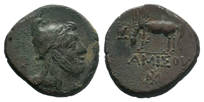 PONTOS. Amisos. Time of Mithradates VI Eupator, circa 85-65 BC. AE 


Condition:...