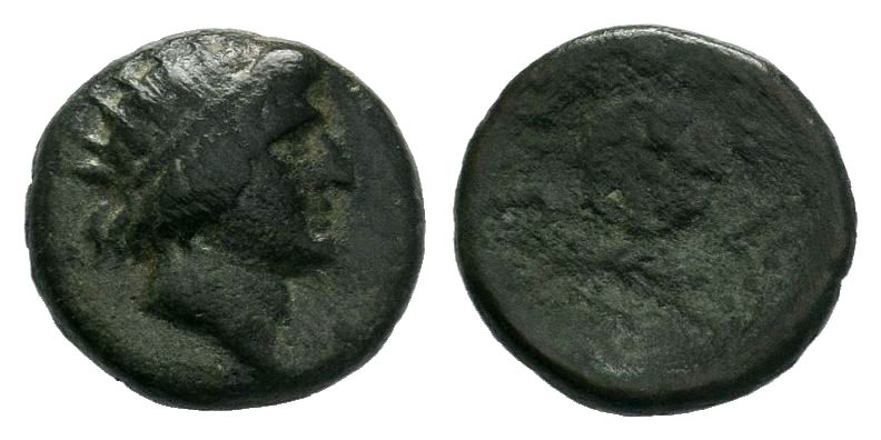 Islands off Caria, Rhodes Bronze circa 88-85, Æ

Condition: Very Fine

Weight: 4...