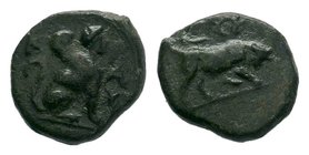 Caria. Kaunos circa 350-300 BC. Bronze 


Condition: Very Fine

Weight: 1.36 gr
Diameter: 12 mm