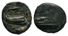 Lycia. Phaselis circa 250-220 BC. Bronze Æ 


Condition: Very Fine

Weight: 4.38 gr
Diameter: 18 mm