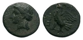 IONIA. Leukai. Ae (Circa 350-300 BC).

Condition: Very Fine

Weight: 1.15 gr
Diameter: 12 mm