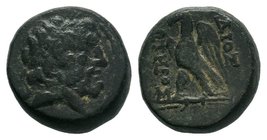 Kings of Galatia, Deiotaros Æ19. Circa 62-40 BC.

Condition: Very Fine

Weight: 7.13 gr
Diameter: 16 mm