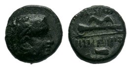 MACEDON, Philippi (as Thasian Epeiros [Krenides]). Circa 360/59-356 BC. Æ 

Condition: Very Fine

Weight: 1.21 gr 
Diameter: 10 mm